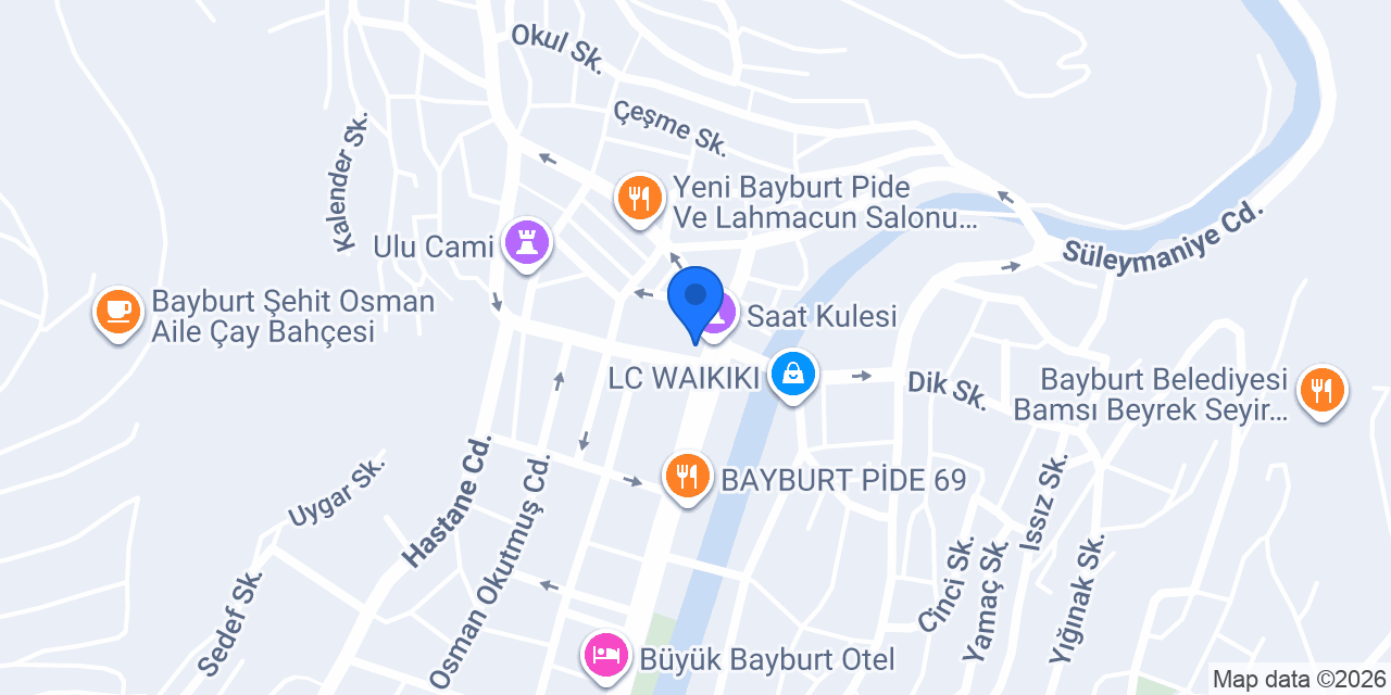 Dörtyol Taksi konumu