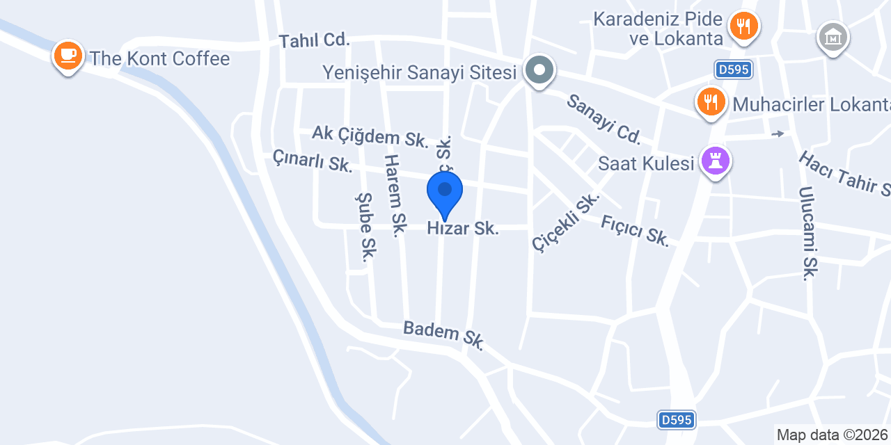 Naimoğlu oto yedek parça konumu
