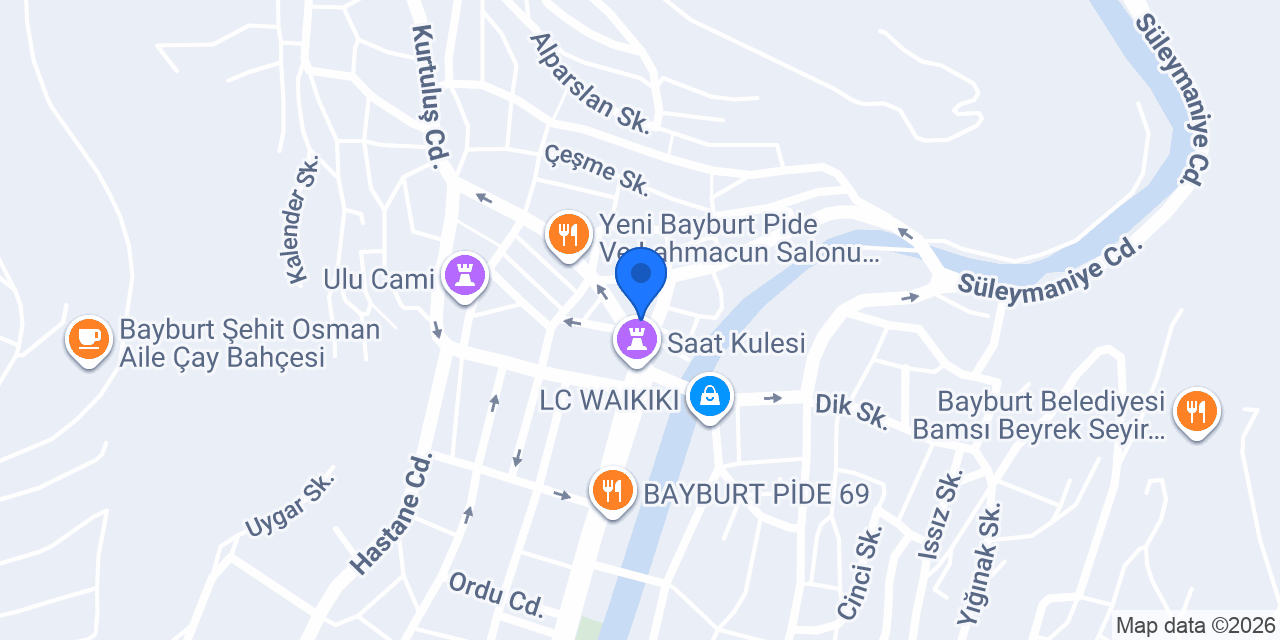 Demirdöküm Yetkili Servisi konumu