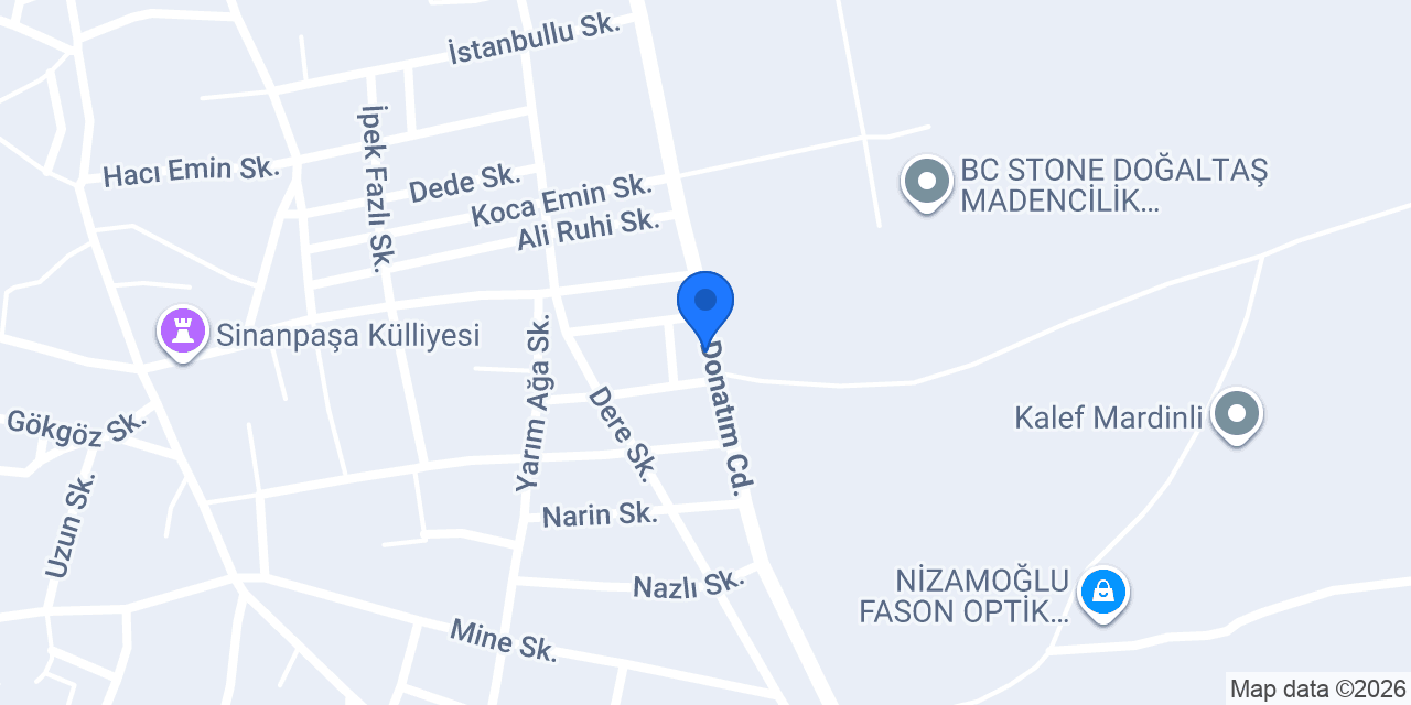 Şen Kurtuluş Mermercilik konumu