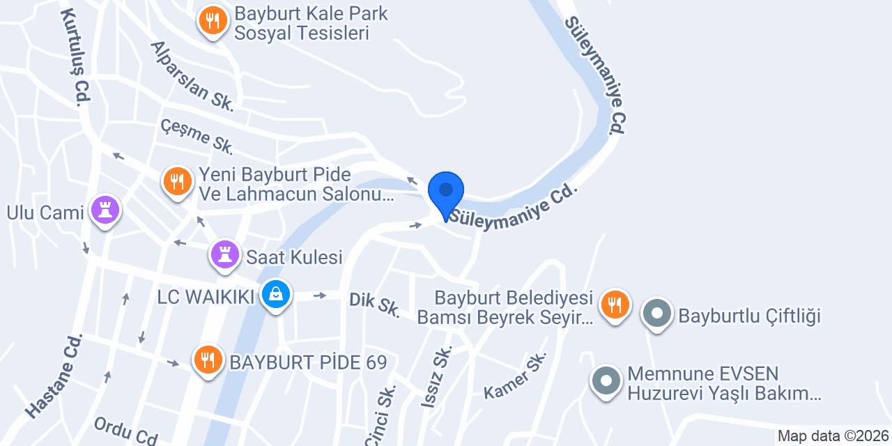 Grscar Bayburt konumu