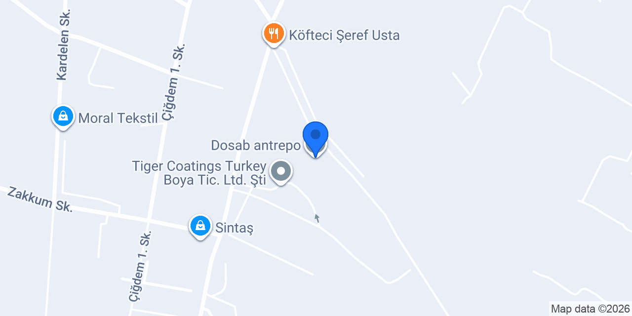 Dosab antrepo konumu
