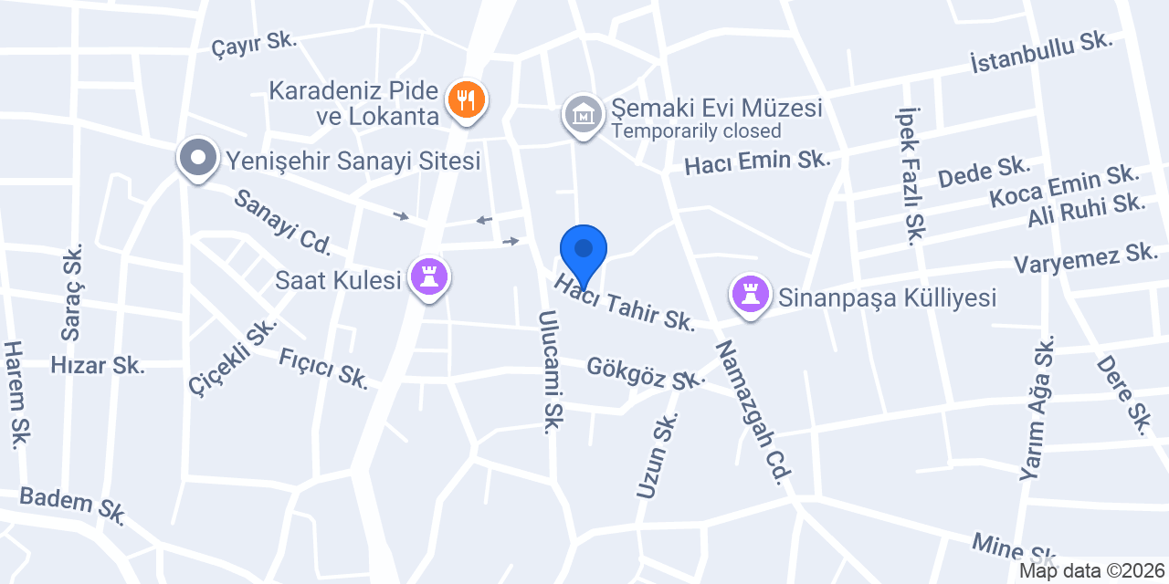 Duduş Et konumu