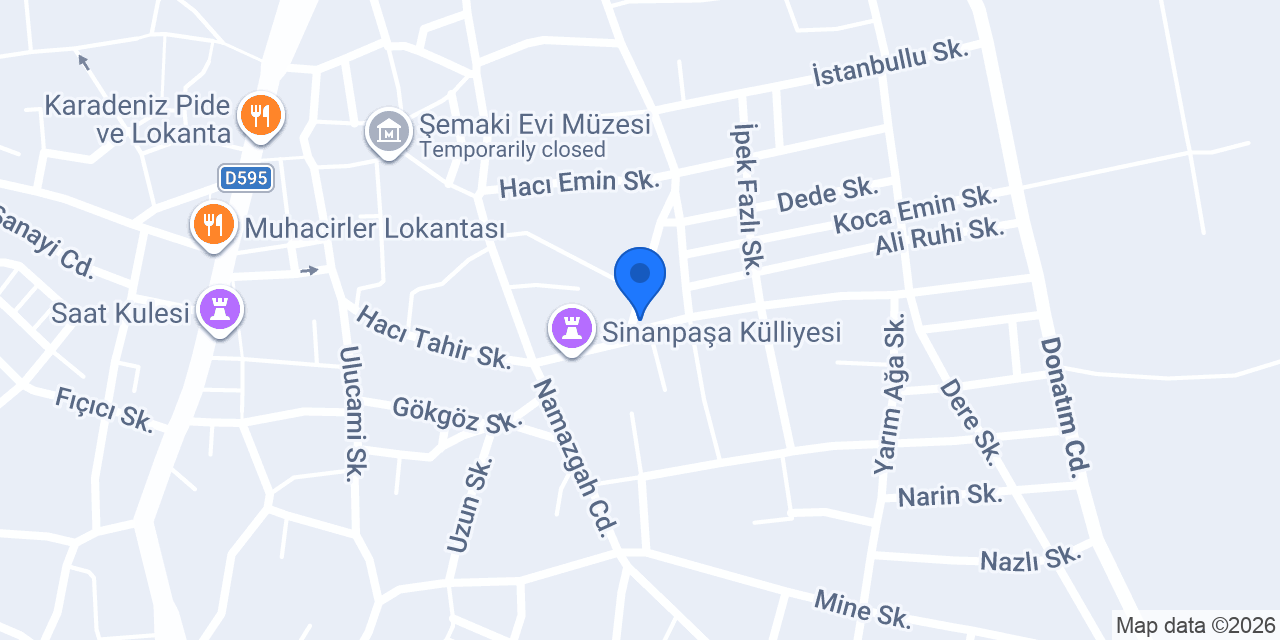 Tahirağa İlkokulu konumu
