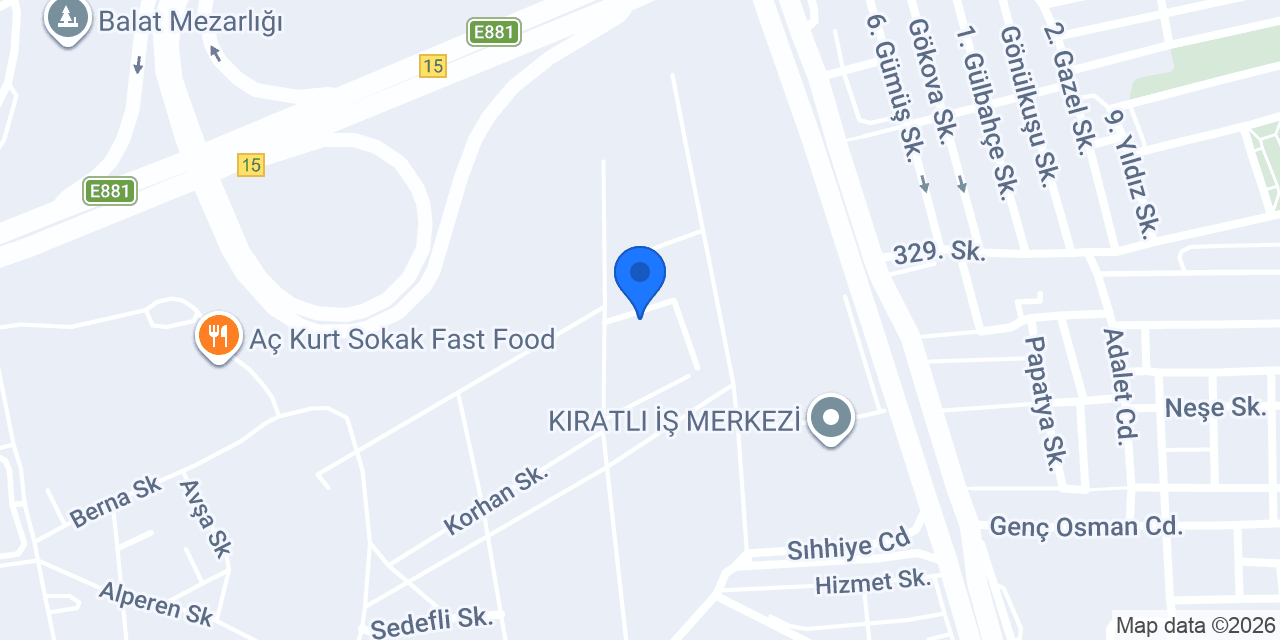 Mistur Personel Ltd. Şti. konumu