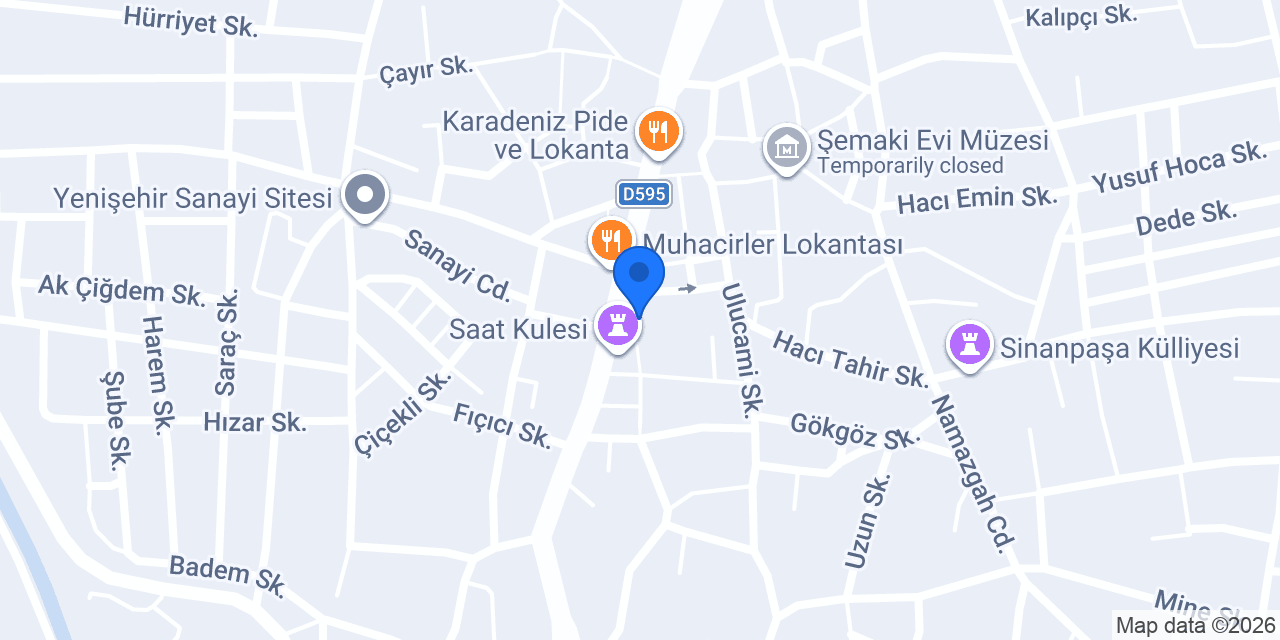 SAFA MERVE MOBİLYA konumu