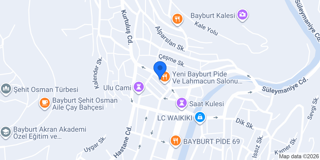 Çetin Elektrik konumu