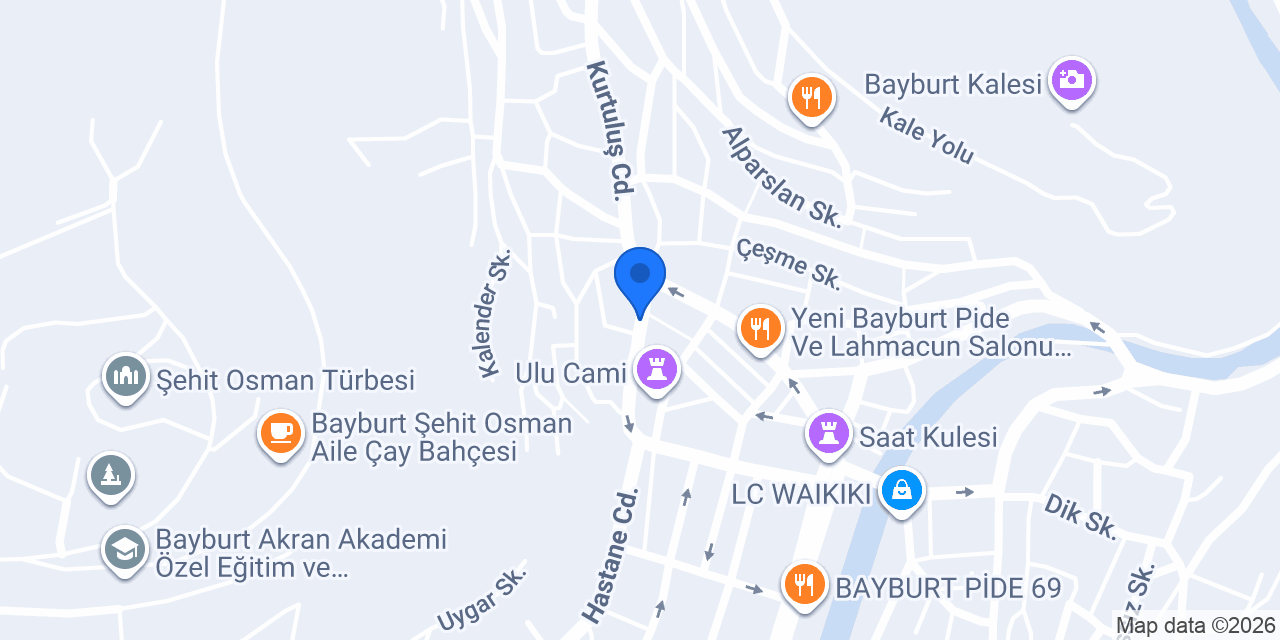 Çoruh Eczanesi konumu