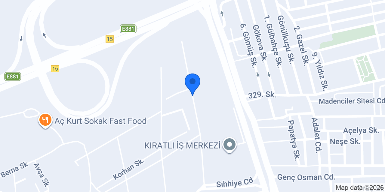 Endülüs market & Tekel konumu
