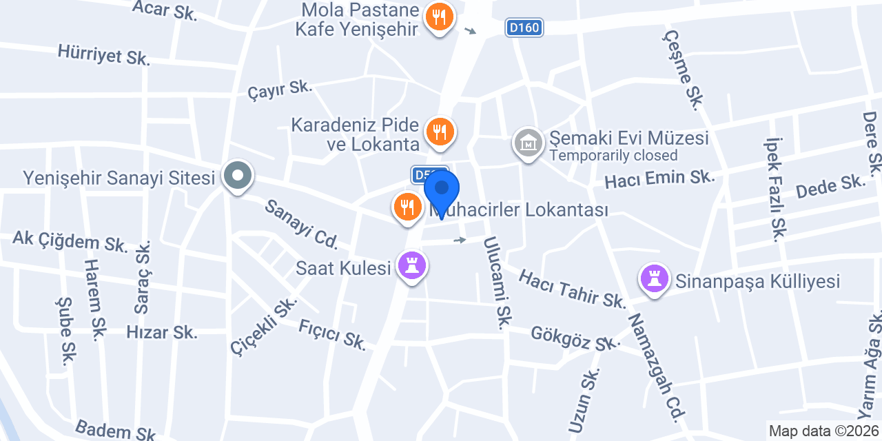 Şifa Eczanesi konumu