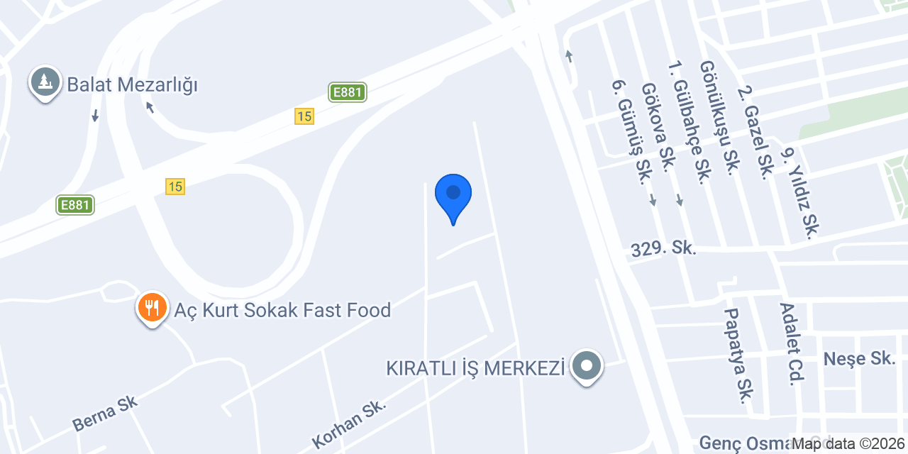 Özgür Peyzaj konumu