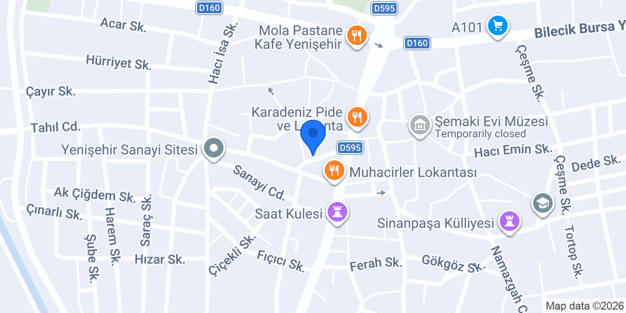 YESAŞ BELEDİYE EKMEK FIRINI konumu