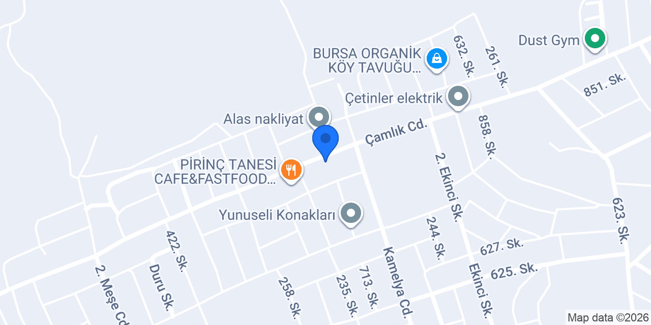 ULUDAĞ YAPI YUNUSELİ - DYO konumu