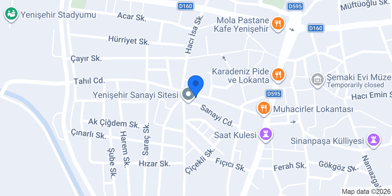 İpek Ticaret konumu