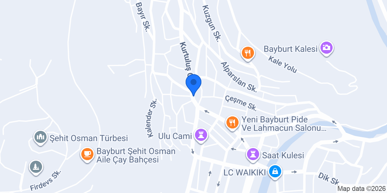 Camcı Hasan (Tüfekcibaşı Cam Ticaret) konumu