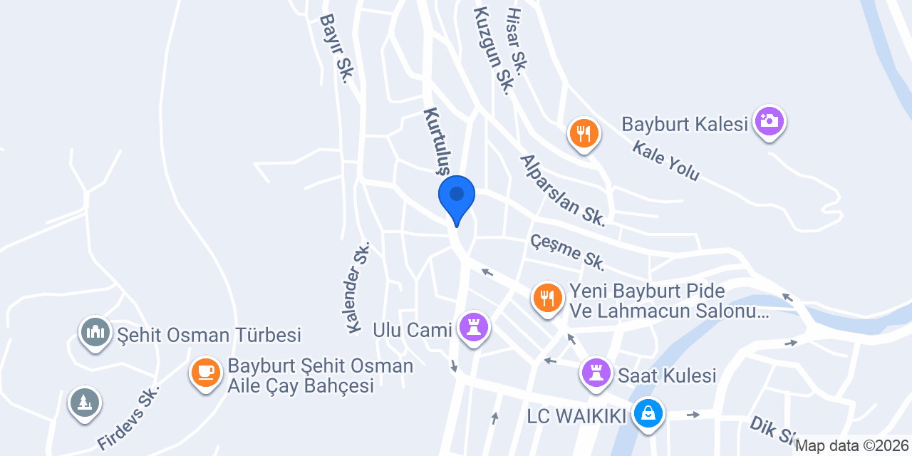 TANRIKULU ECZANESİ konumu