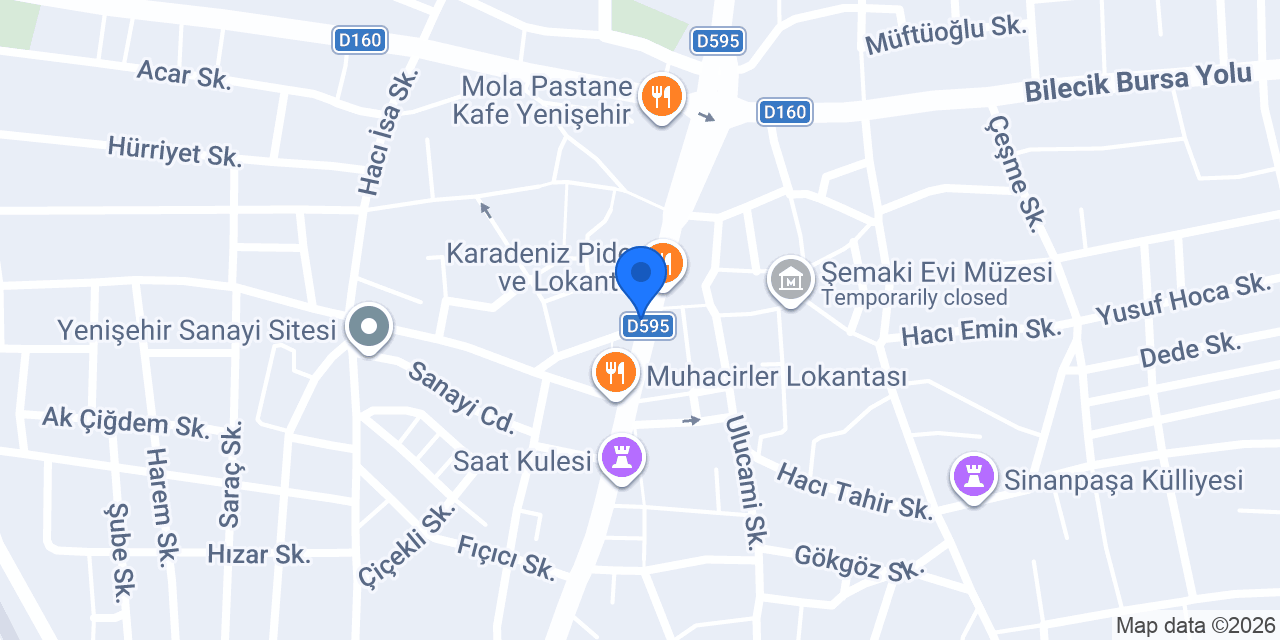 Dikçeler Kuyumculuk konumu