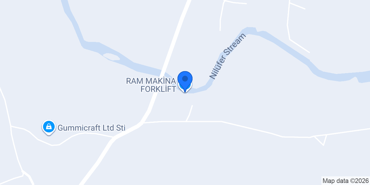 RAM MAKİNA FORKLİFT konumu