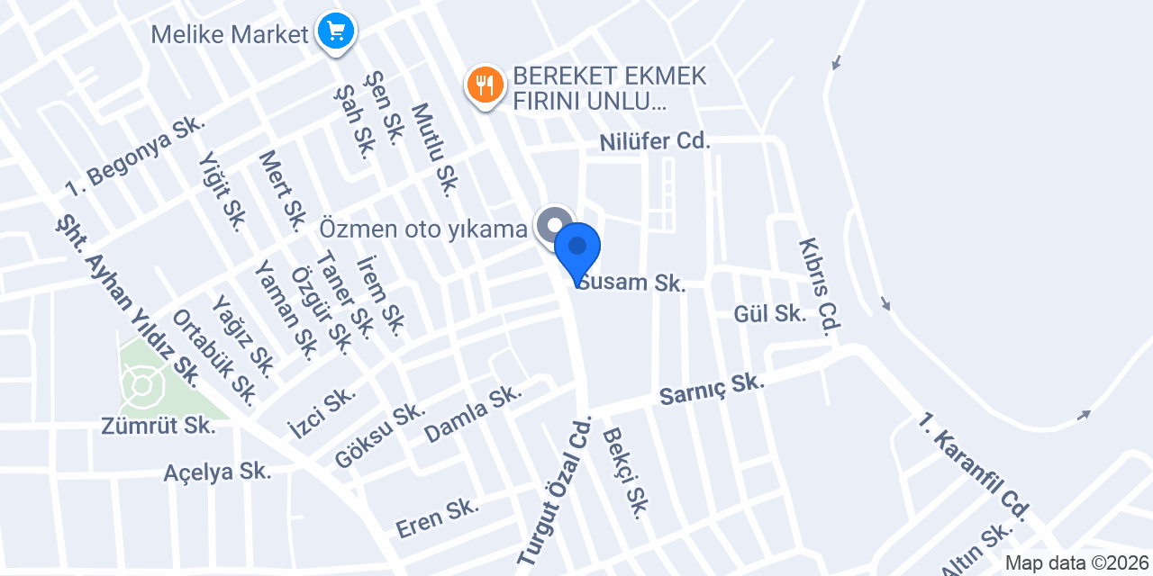 Su Büfe(Tekel bayi) konumu