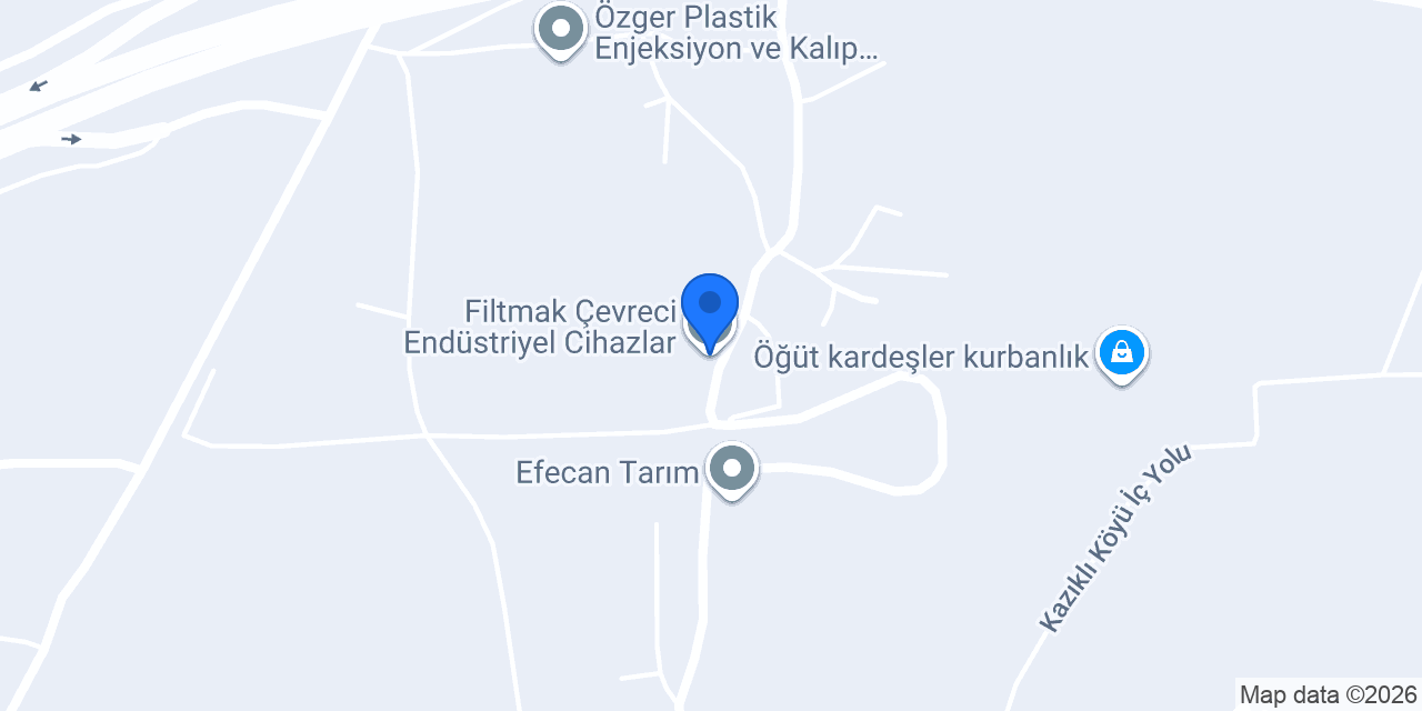 Filtmak Çevreci Endüstriyel Cihazlar konumu