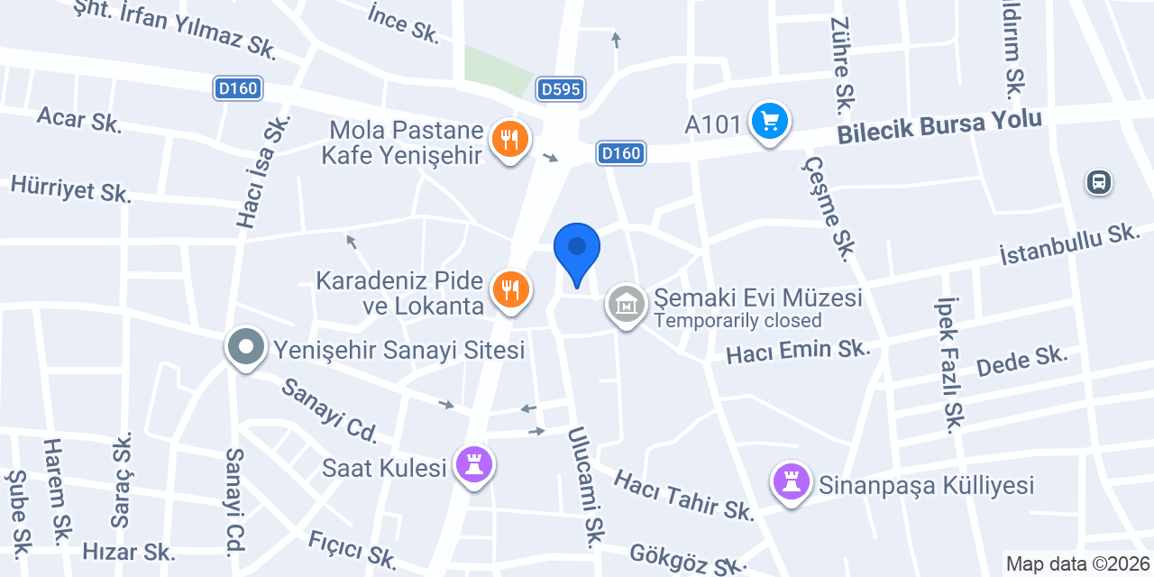 Onursel Ticaret (Kanuni-Bajaj bayii servis) konumu