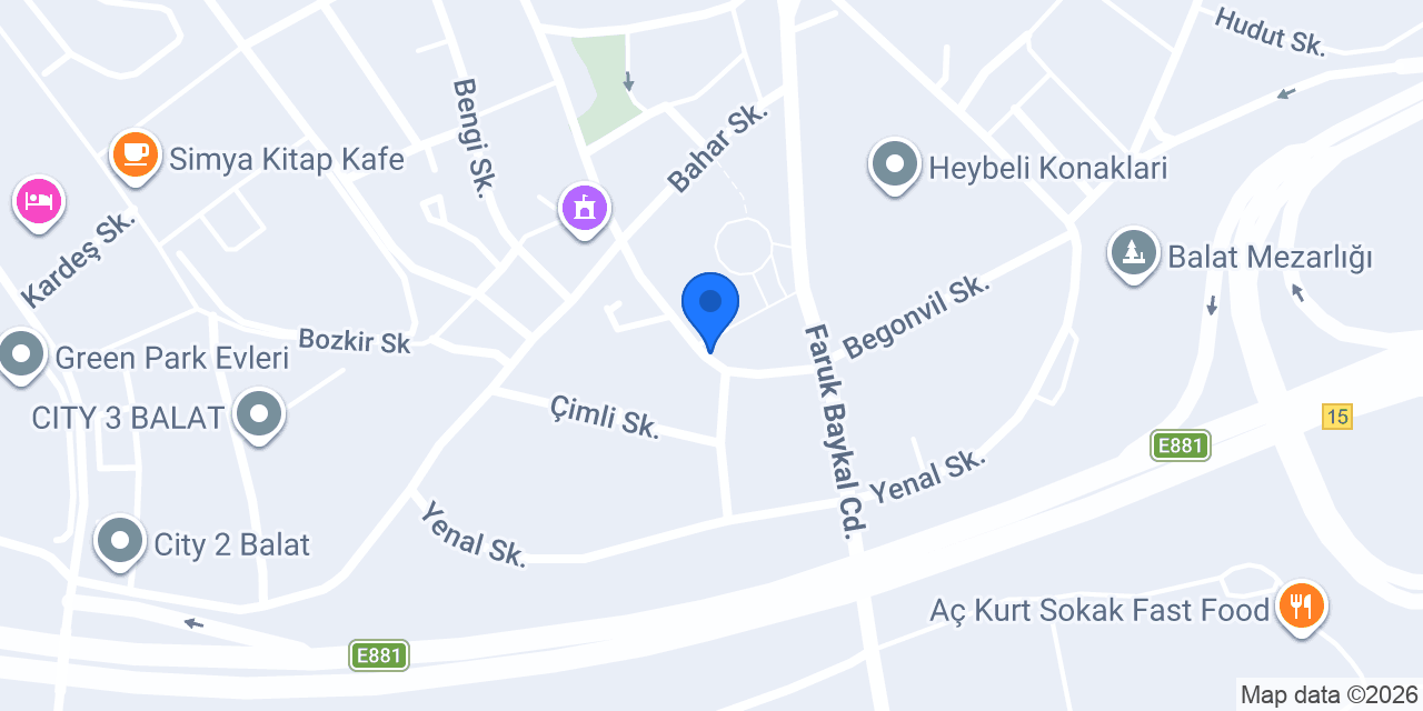 Balat Taksi konumu