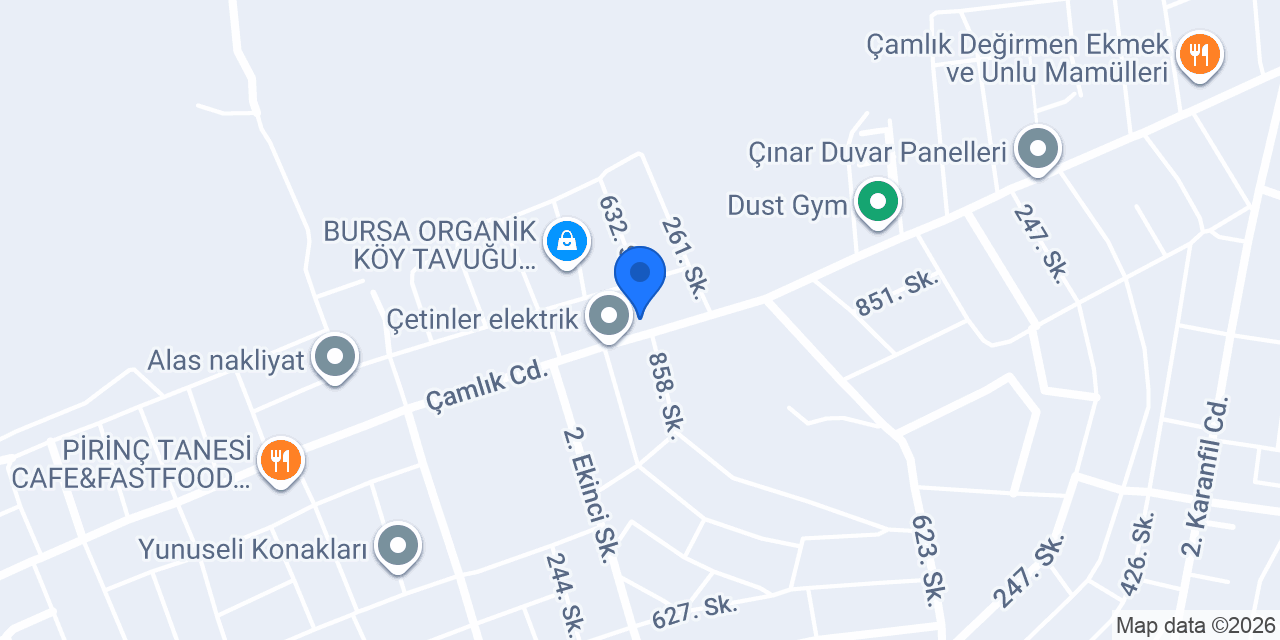 Motorcu Eray konumu