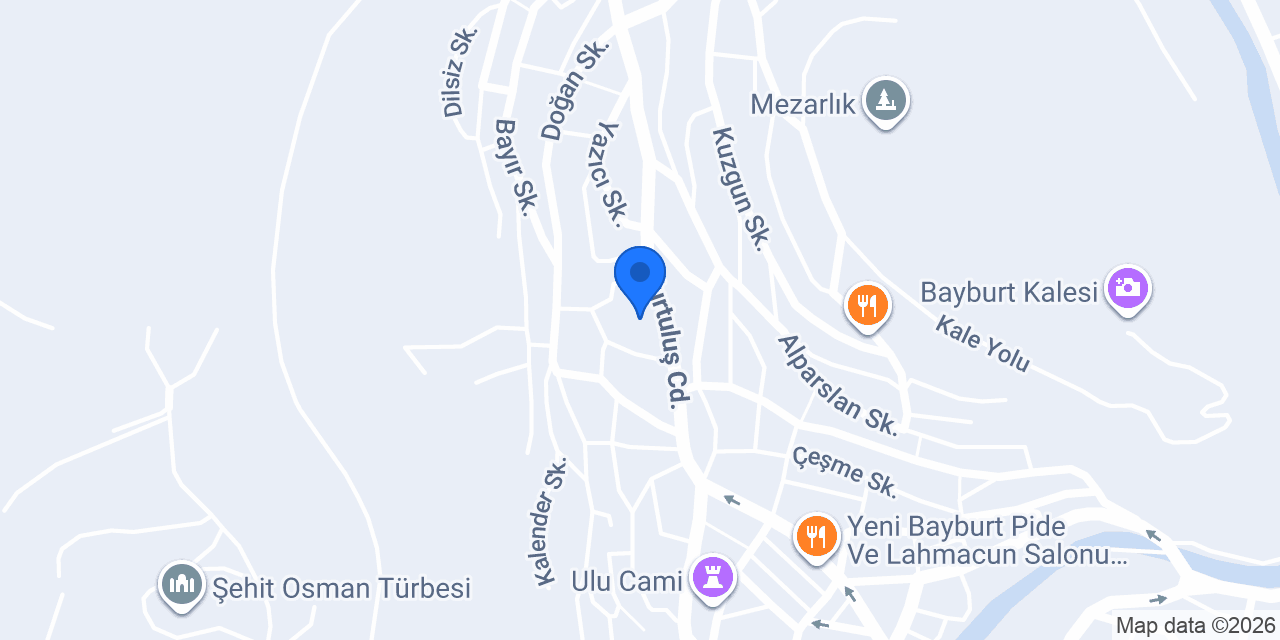 KervanSaray Öğrenci Pansiyonu konumu