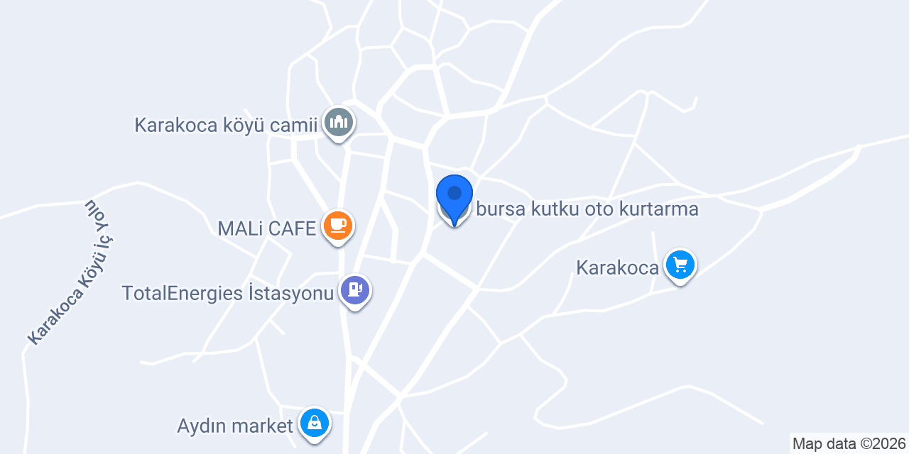 bursa kutku oto kurtarma konumu