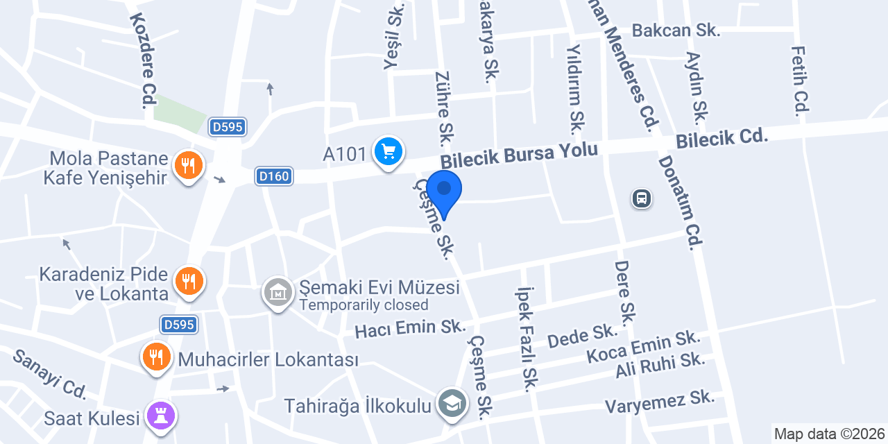Şentürk Belgesel konumu