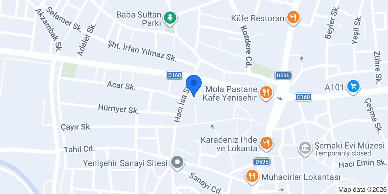 Gürkan Elektrik konumu