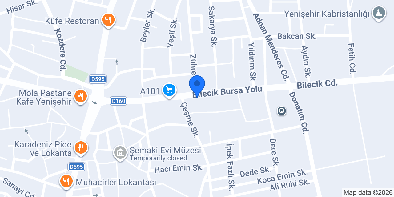 Emirhan İnşaat Yapı Market konumu