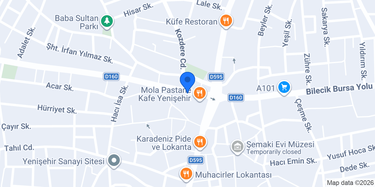 Sağlık Veteriner Kliniği konumu