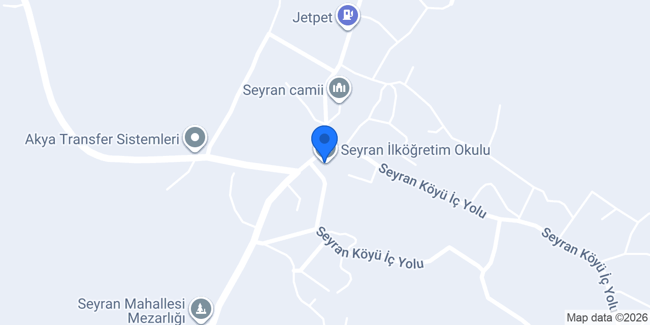 Seyran İlköğretim Okulu konumu