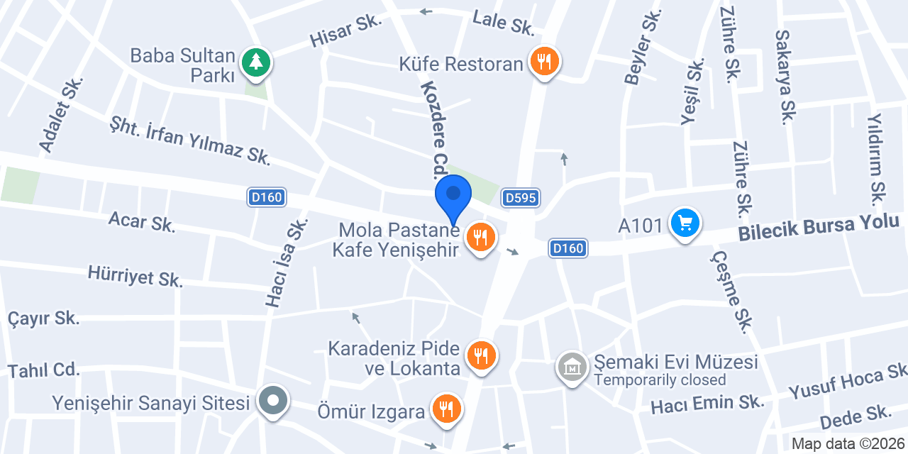 Çağdaş Elektronik konumu