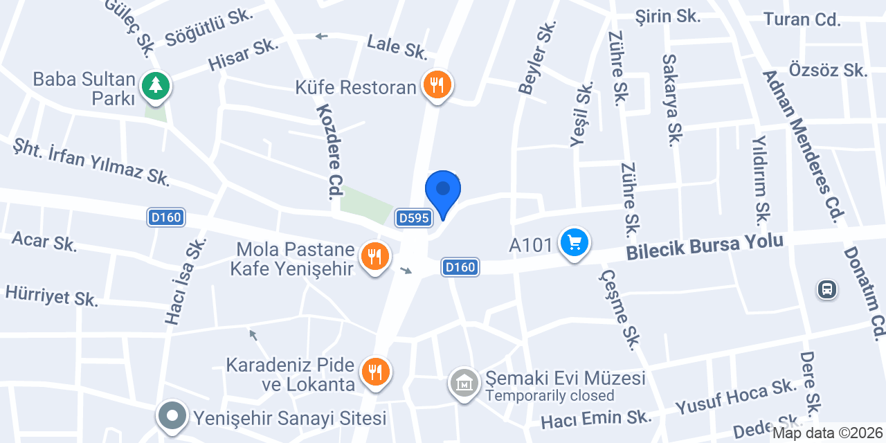 Işler Kitabevleri konumu