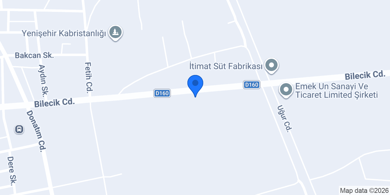 Karacalar Cam Geri Dönüşüm konumu