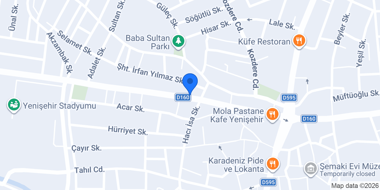 Manas Yapı konumu