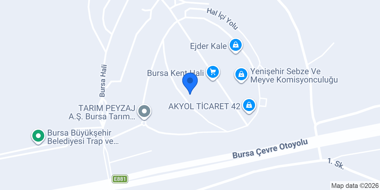 BURTALAR TARIM ÜRÜNLERİ LTD ŞTİ konumu