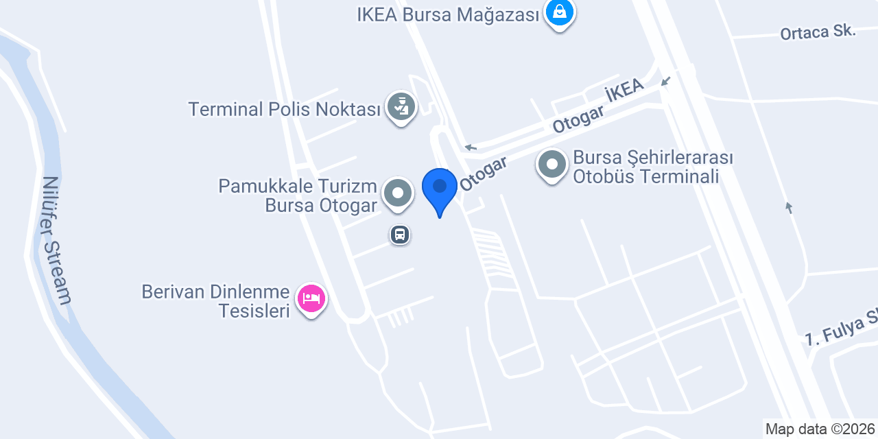 Akide Kestane Şekeri konumu