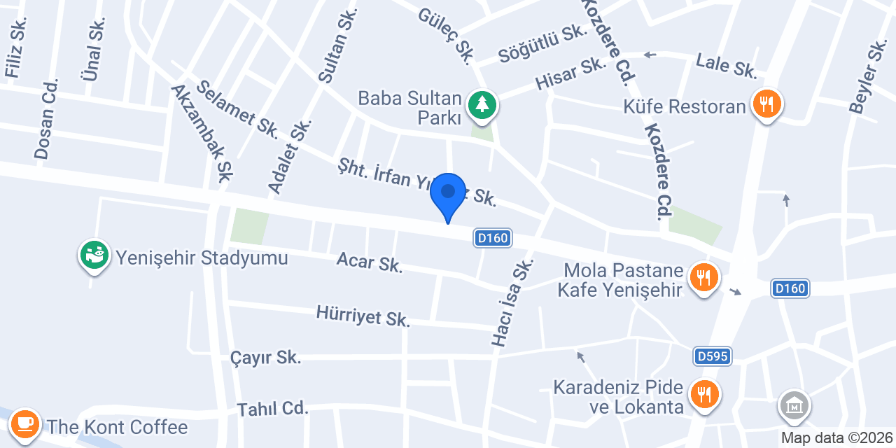 Baştürk MOTORS konumu
