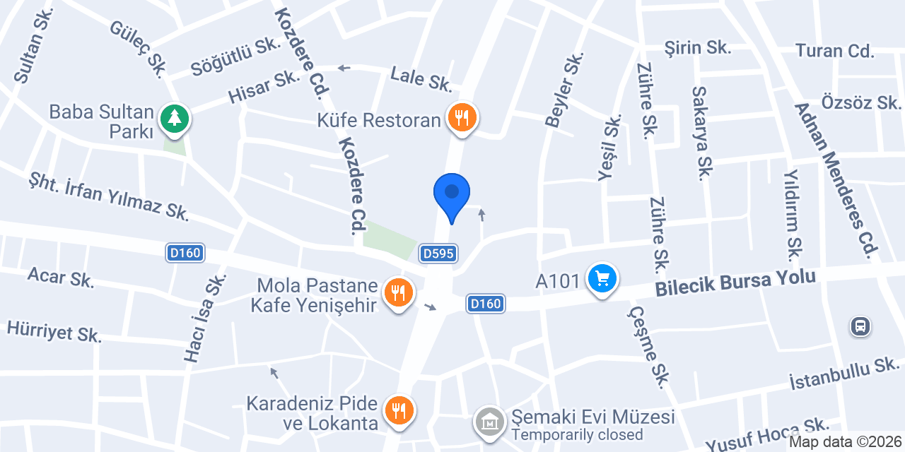 Dişhekimi Suat BAĞCI konumu
