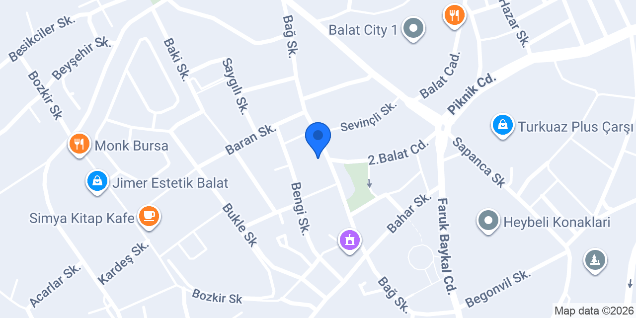 Pera Balat Eczanesi konumu