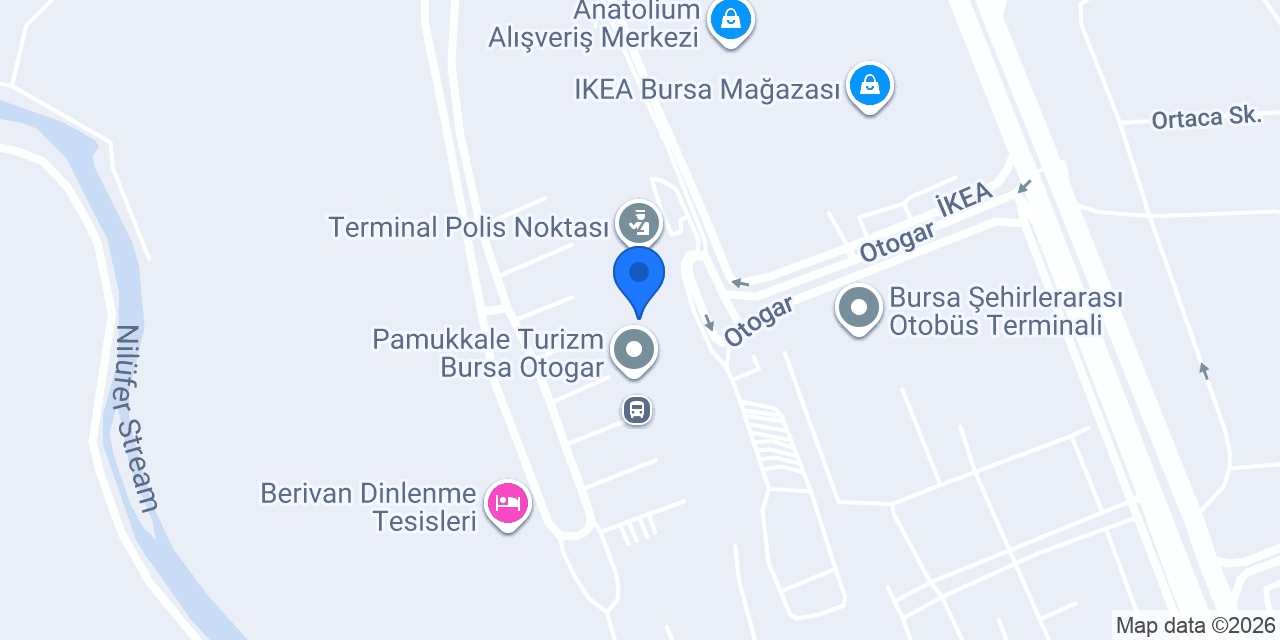 Öz Erciş Seyahat konumu