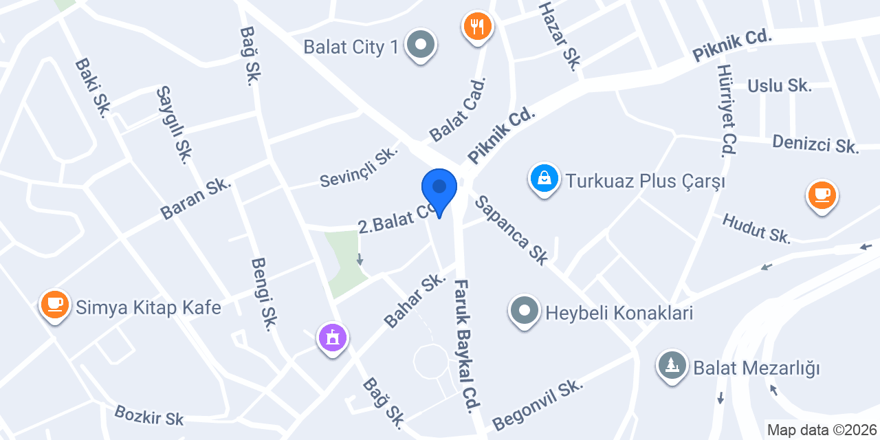 Balat Aperatif konumu