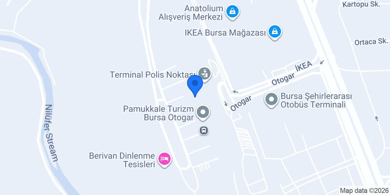 Kral Fast Food konumu