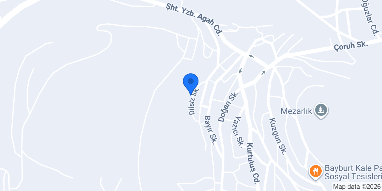 Bayburt Tesisat konumu