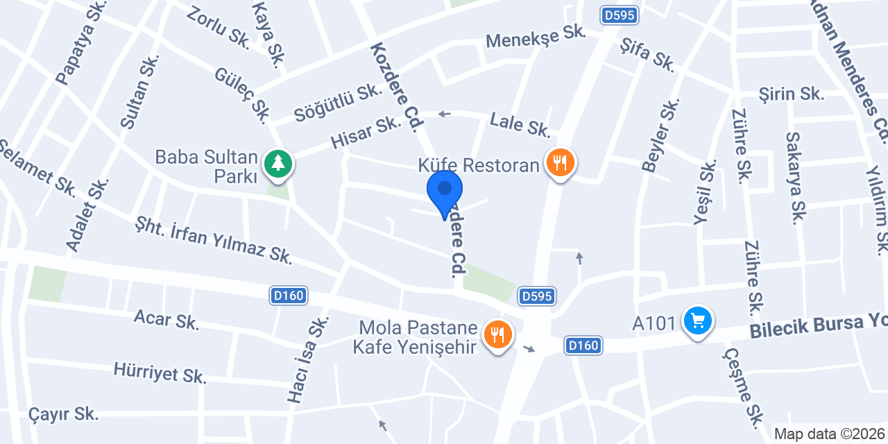 Gulebiç Cantık ve Pide Salonu konumu