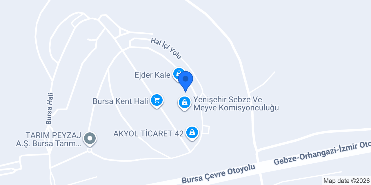 MRT TARIM 25 - BURSA konumu