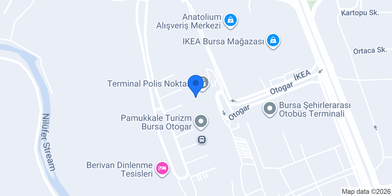 Tadım Kestane Şekeri konumu